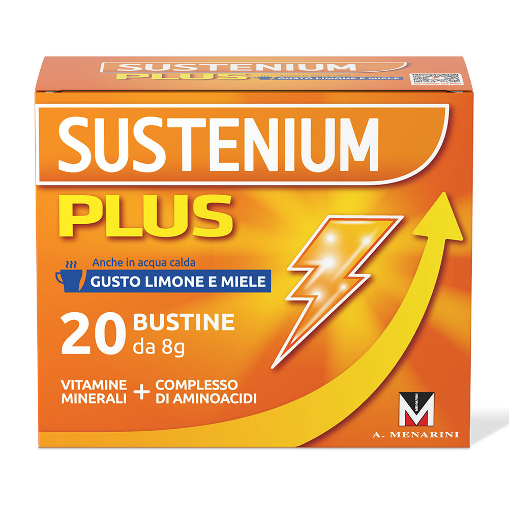 Menarini Sustenium Plus Bustine Gusto Limone E Miele 160 G Polvere Per Soluzione Orale Bambino - Immagine 3